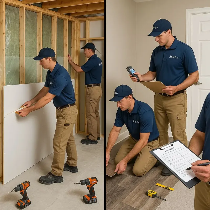 Repairs and Reconstruction process in Capac, MI
